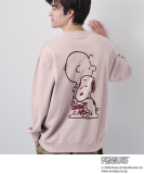 PEANUTS ／ ピーナッツ スヌーピー ミニ裏毛スウェット