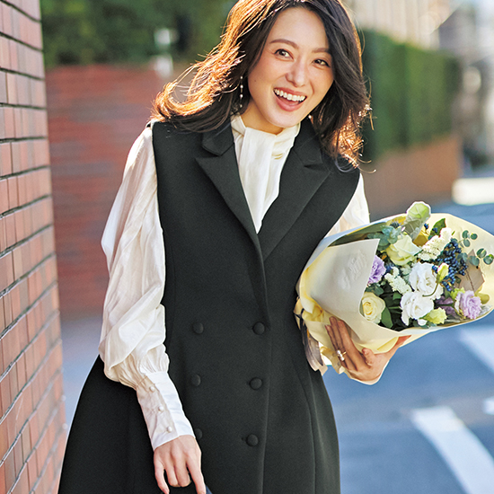 [Myu]リボンセミシアーブラウス