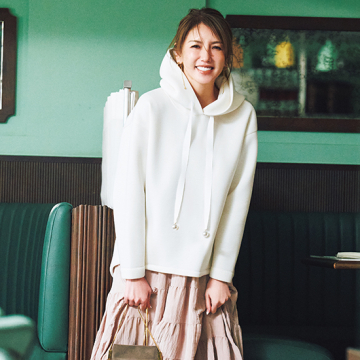 [SECRET TROPHY]ボンディングパールフーディー