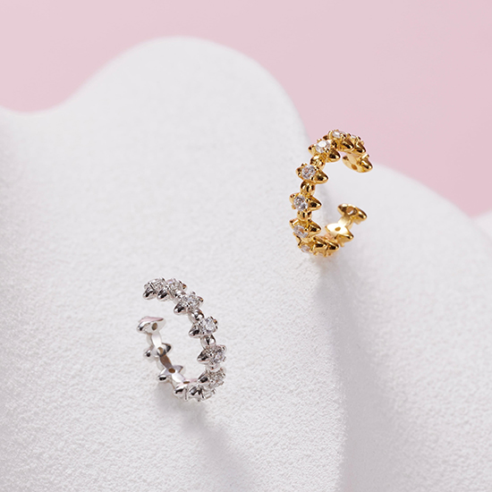 [LATUA STELLA]Spike イヤーカフ