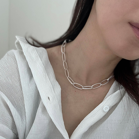 [pono]Matte Shadow Chain ネックレス