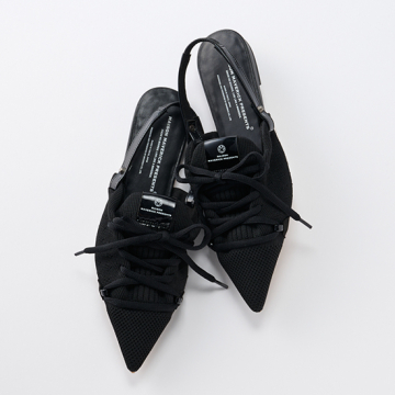 "[maverick]Lace-Up Slingback Flats"