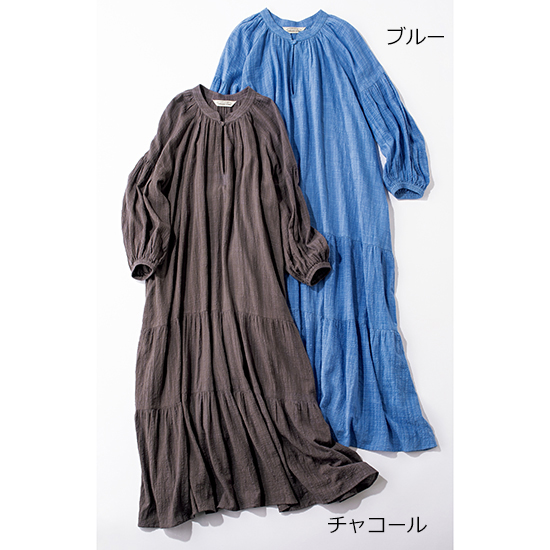 [TORRAZZO DONNA]ギャザーワンピース