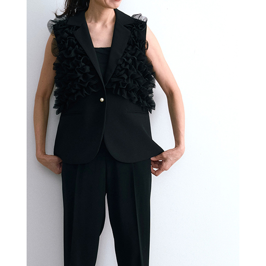 [PICCIN PERLA]チュールジレ