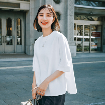 [ALEGRE]ドルマンスリーブTブラウス