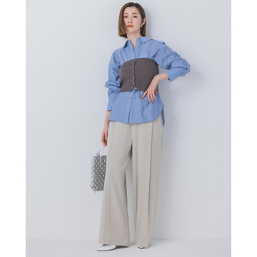 [Limue]【洗える】ドロストイージーパンツ