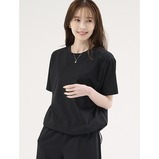 [IKITSUKE]C/PギャザーTシャツ