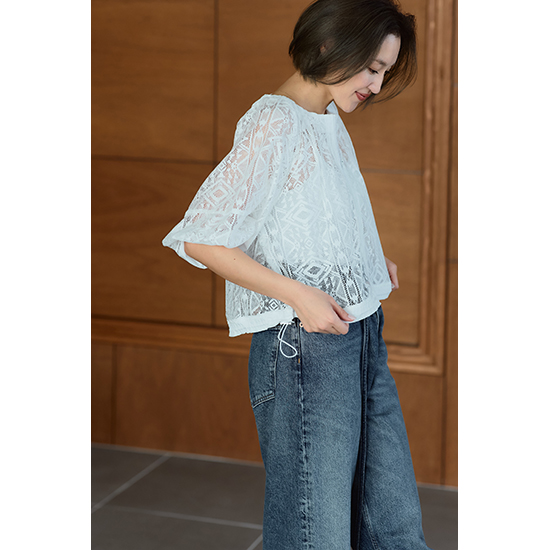 [Fellini]レースブルゾン