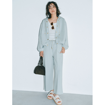 "[UNIVERSAL OVERALL]ダンボールニットイージーパンツ"