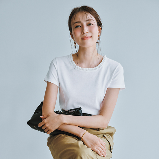 [VERSEAU]プチバブルフリルTシャツ