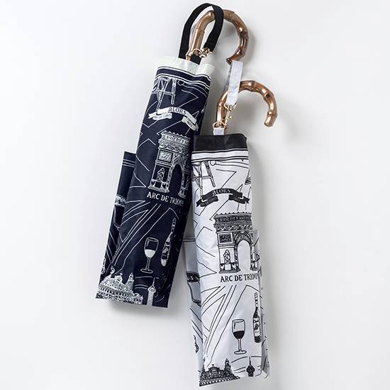 [aLORS]Soleil & Pluie Ex-libris Paris x aLORS - une collaboration d'exception　晴雨兼用傘