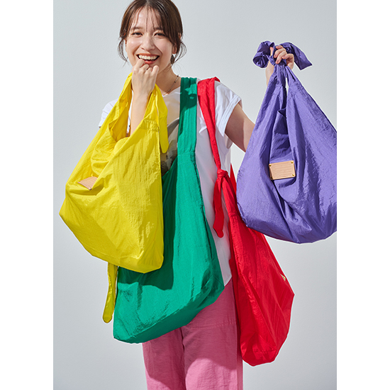 [1/2HALF]【手洗い可・ポケッタブル】HAMMOCK NYLON MULTI WAY