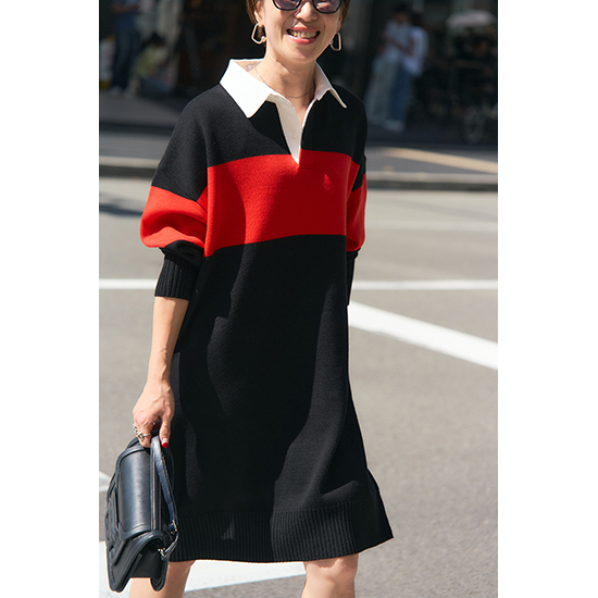 [EN'DAY]ニットワンピース