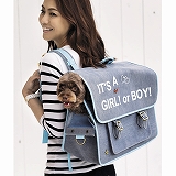 ducie]2way キャリーバッグ It's a girl!or boy! Bag | KOBUNSHA